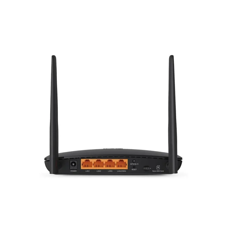 TP-Link Archer MR402 must 4G LTE kaheribaline Wi-Fi ruuter (2,4/5 GHz, 1167 Mbit/s, SIM-pesaga, 2 välisantenni, Fast Ethernet LAN/WAN)