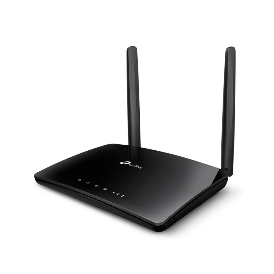 TP-Link Archer MR402 must 4G LTE kaheribaline Wi-Fi ruuter (2,4/5 GHz, 1167 Mbit/s, SIM-pesaga, 2 välisantenni, Fast Ethernet LAN/WAN)