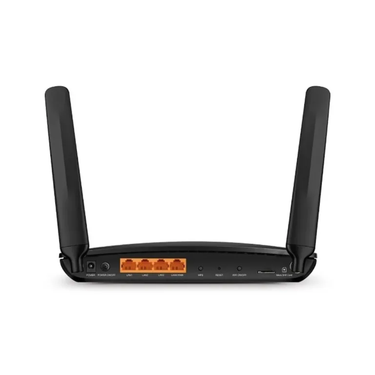 TP-Link Archer MR600 must 4G+ Cat6 AC1200 kaheribaline gigabit-ruuter, eemaldatavate antennidega, SIM-kaardipesaga, 229x160x37 mm