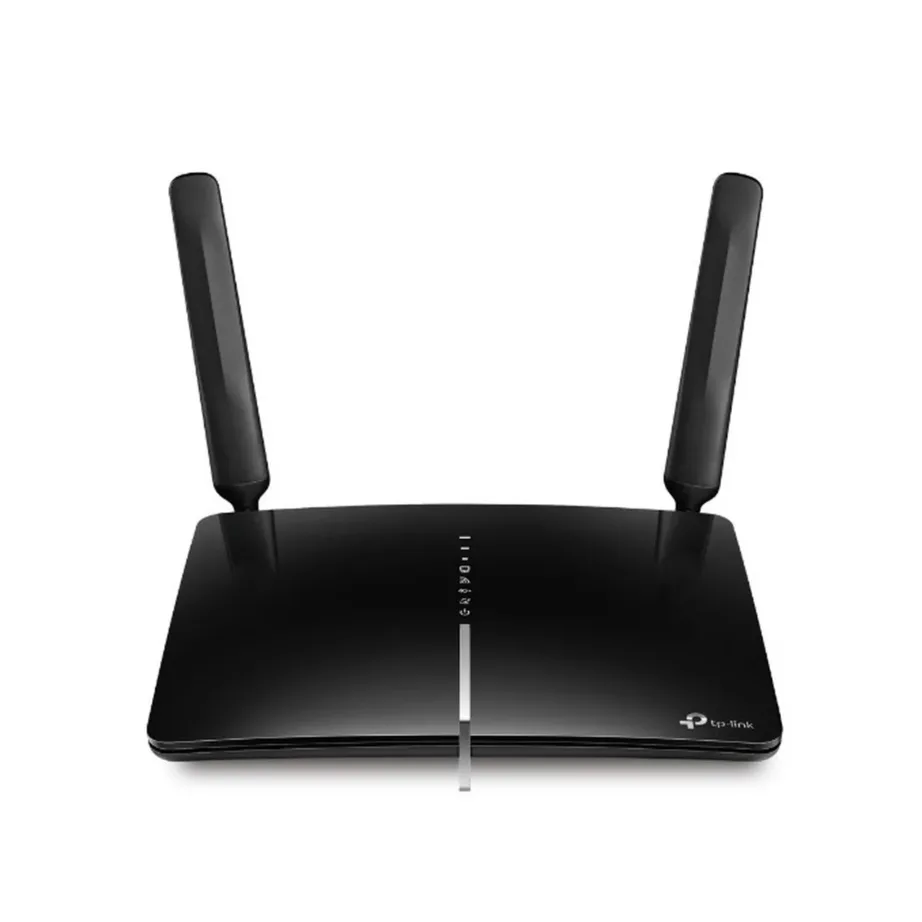 TP-Link Archer MR600 must 4G+ Cat6 AC1200 kaheribaline gigabit-ruuter, eemaldatavate antennidega, SIM-kaardipesaga, 229x160x37 mm