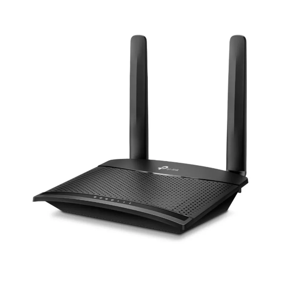 TP-Link TL-MR100 LTE 4G ruuter 2,4 GHz 300 Mbps 2 välise antenniga must