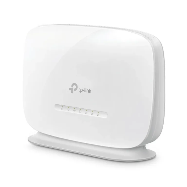 TP-Link TL-MR105 valge 300 Mbps Wi-Fi 4G LTE lauapealne ruuter, nano SIM, 2 LAN-porti, 174x130x60 mm