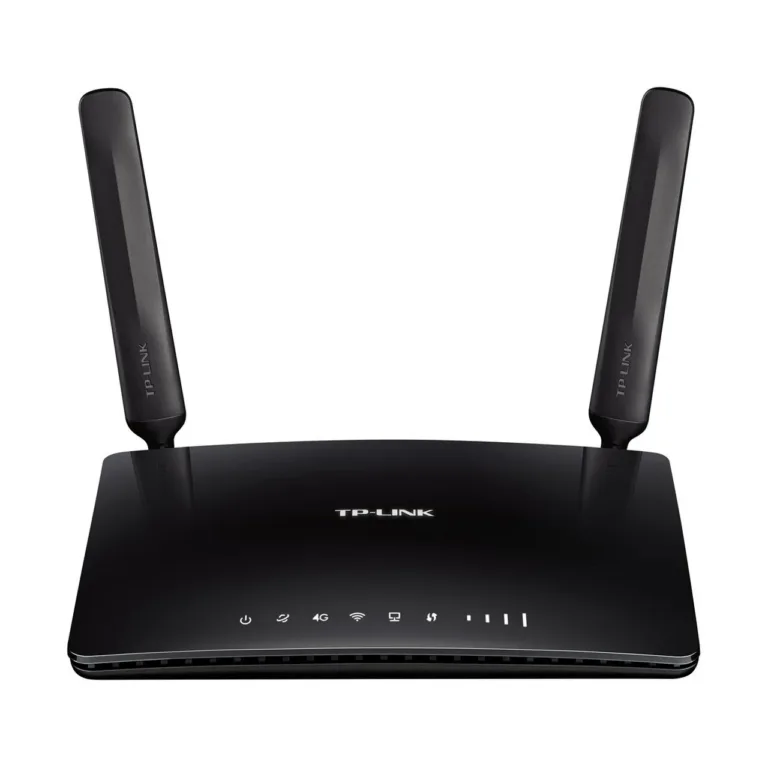 TP-Link TL-MR6400 4G LTE Wi-Fi ruuter 300 Mbit/s, 2,4 GHz, 4x LAN, SIM-kaardi pesaga, must