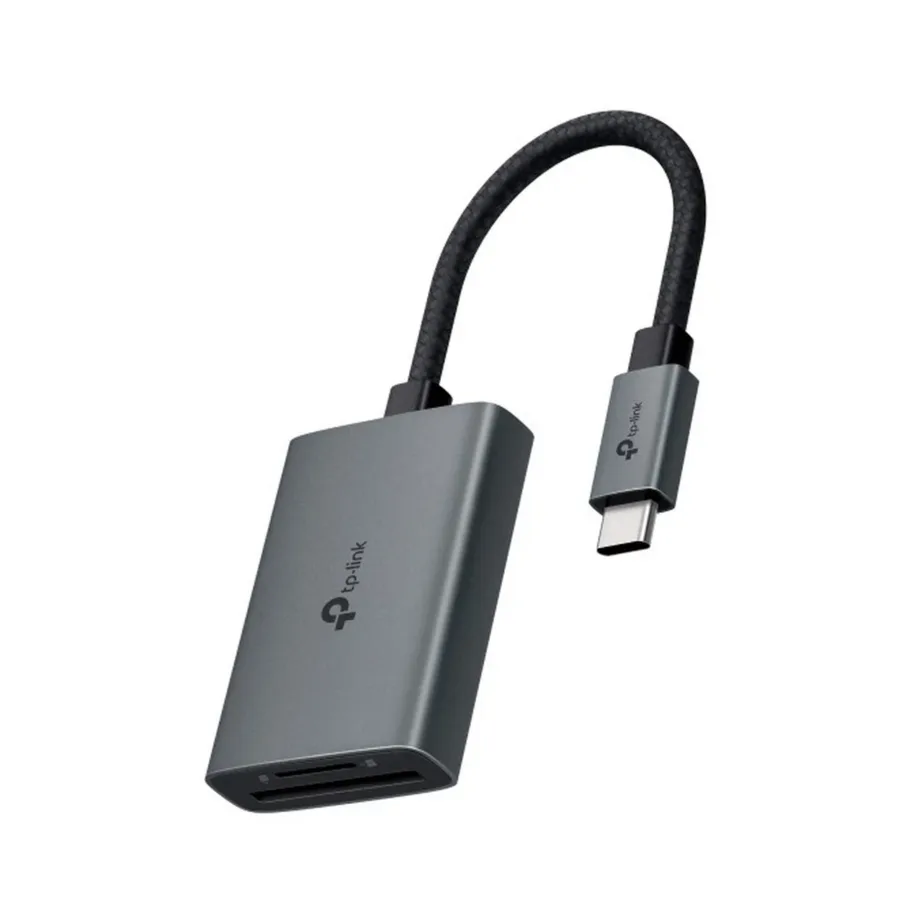 TP-Link UA430C USB 3.2 Gen 1 Type-C hall mälukaardilugeja SD/microSD kaartidele, Mac/Windows/Linux/iOS ühilduv