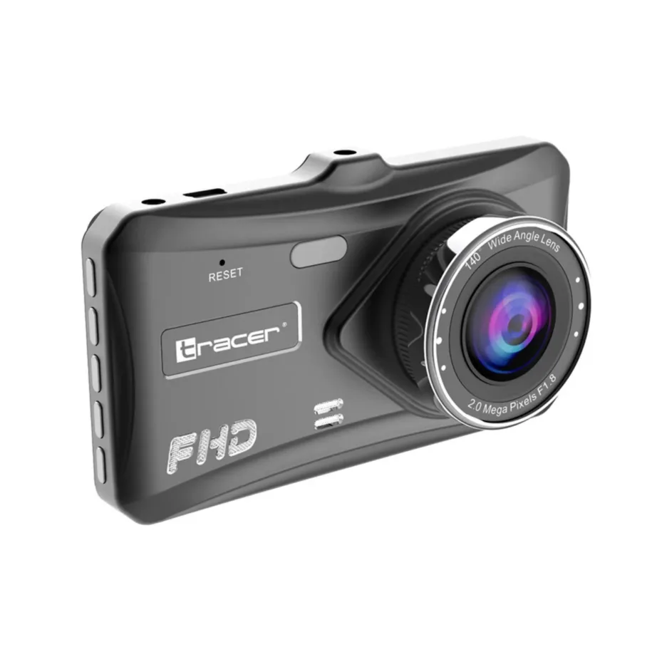 Tracer 4TS TRAKAM46876 Full HD kahe kaameraga auto pardakaamera, 4″ IPS puuteekraan, lai 140° vaatenurk, öörežiim ja parkimisabi, must alumiiniumkorpus – 5