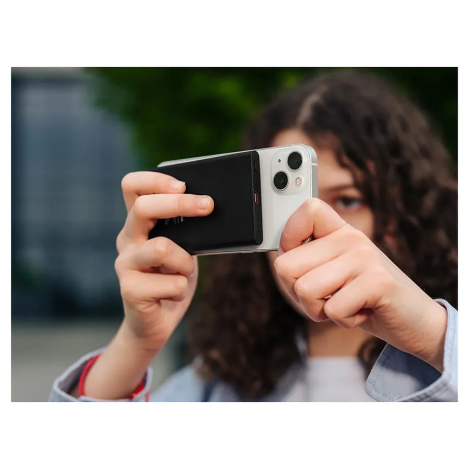 Tracer AirMag2 TRABAT47645 5000mAh 20W PD MagSafe must kaasaskantav akupank iPhone’i ja Apple seadmetele – 3