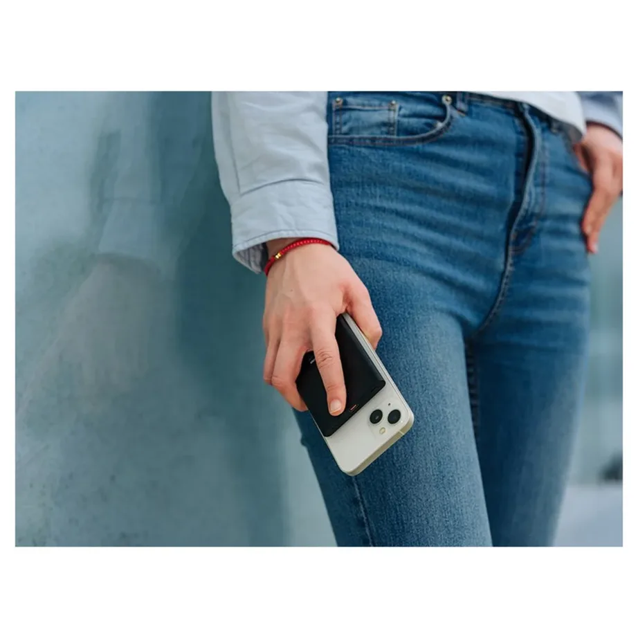 Tracer AirMag2 TRABAT47645 5000mAh 20W PD MagSafe must kaasaskantav akupank iPhone’i ja Apple seadmetele – 5