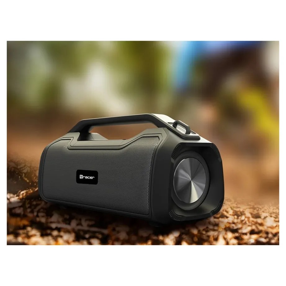 Tracer BigBoy TRAGLO47343 40W Bluetooth 5.3 juhtmevaba kaasaskantav stereokõlar, must, 12 h akuga - 2