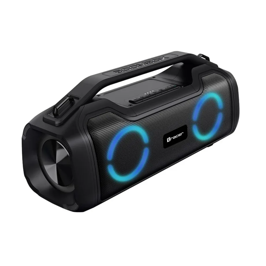 Tracer BigBoy TRAGLO47343 40W Bluetooth 5.3 juhtmevaba kaasaskantav stereokõlar, must, 12 h akuga - 5