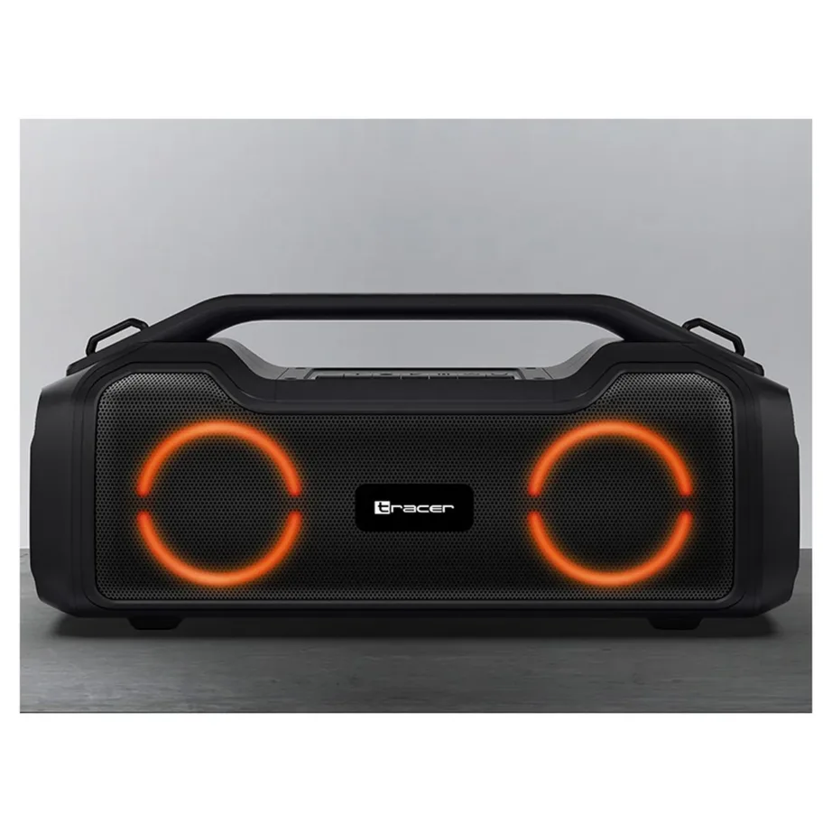 Tracer BigBoy TRAGLO47343 40W Bluetooth 5.3 juhtmevaba kaasaskantav stereokõlar, must, 12 h akuga - 7