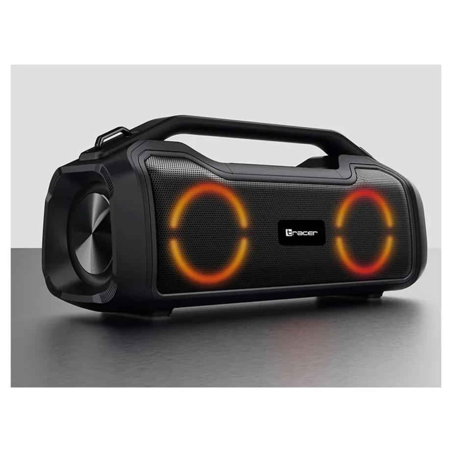Tracer BigBoy TRAGLO47343 40W Bluetooth 5.3 juhtmevaba kaasaskantav stereokõlar, must, 12 h akuga - 9