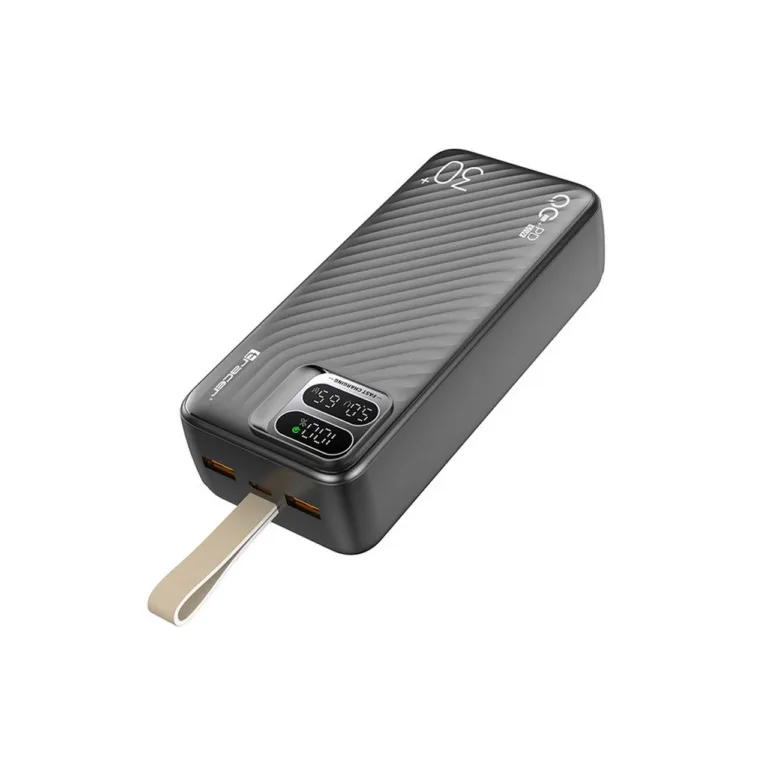 Tracer Blaze TRABAT47505 30000 mAh must akupank, 2x USB-A, 1x USB-C, Quick Charge 3.0, kuni 20W, 3 seadmele