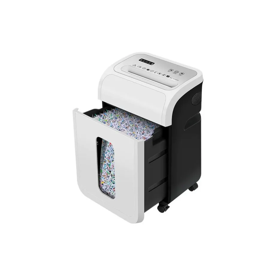 Tracer DataRazor TRANIS47633 20L 14-leheline 4x12mm valge paberipurustaja CD-de ja krediitkaartide hävitamiseks – 6