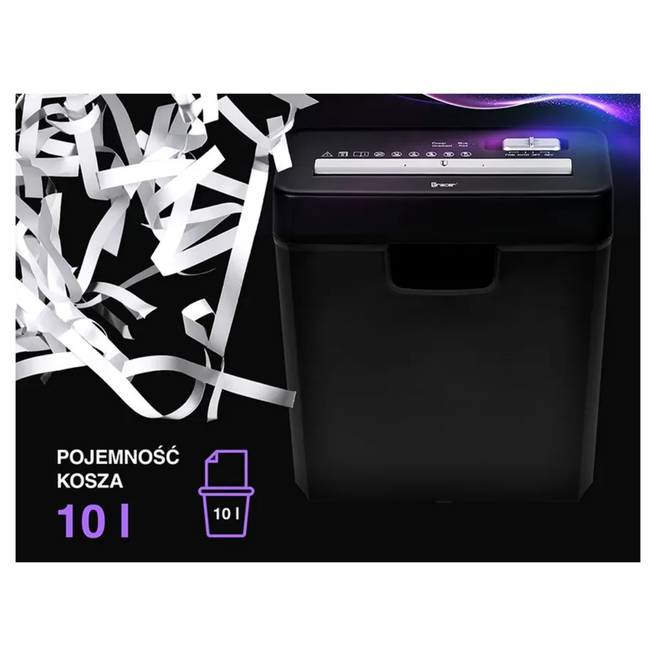 Tracer EDGY10L TRANIS47484 10L 6-leheline must paberipurustaja ja krediitkaartide hävitaja – 9