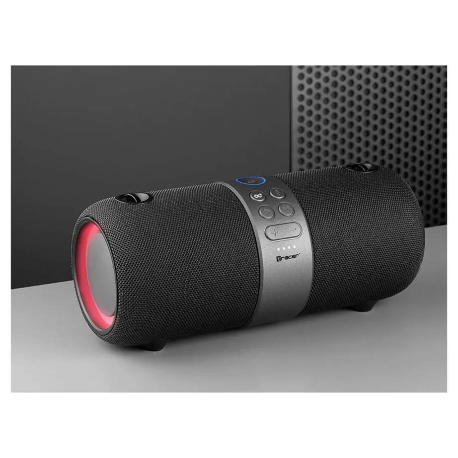 Tracer SPLASH XXL 30W must IPX6 Bluetooth 5.0 kaasaskantav stereokõlar, kuni 10 h aku, FM-raadio ja mikrofon – 12
