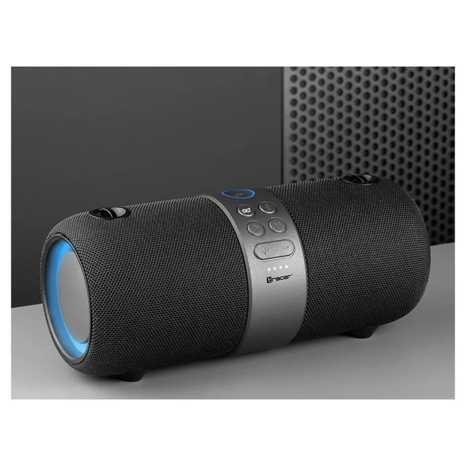 Tracer SPLASH XXL 30W must IPX6 Bluetooth 5.0 kaasaskantav stereokõlar, kuni 10 h aku, FM-raadio ja mikrofon – 8