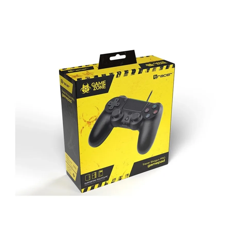 Tracer TRAJOY46852 must 1,5 m USB juhtmega vibratsiooniga mängupult PC, PS4, PS3 jaoks – 5