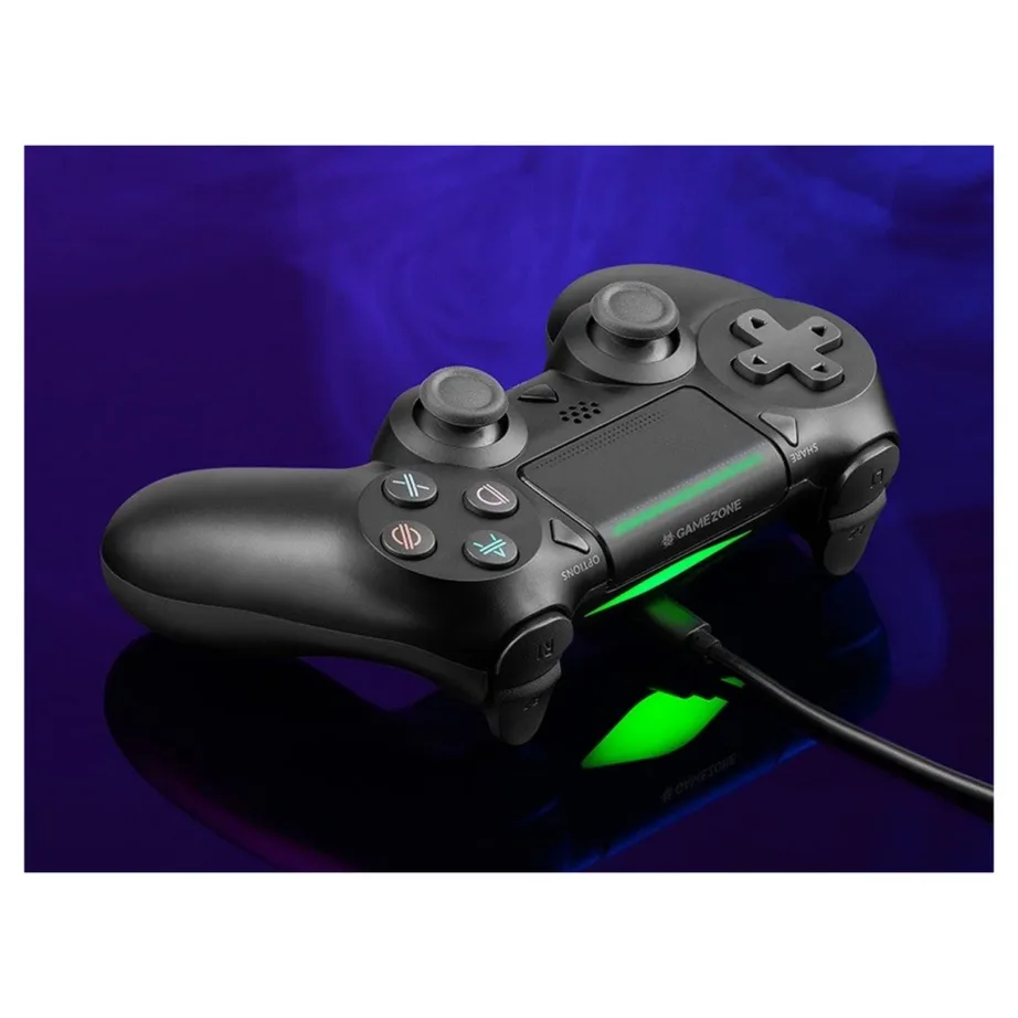 Tracer TRAJOY46852 must 1,5 m USB juhtmega vibratsiooniga mängupult PC, PS4, PS3 jaoks – 7