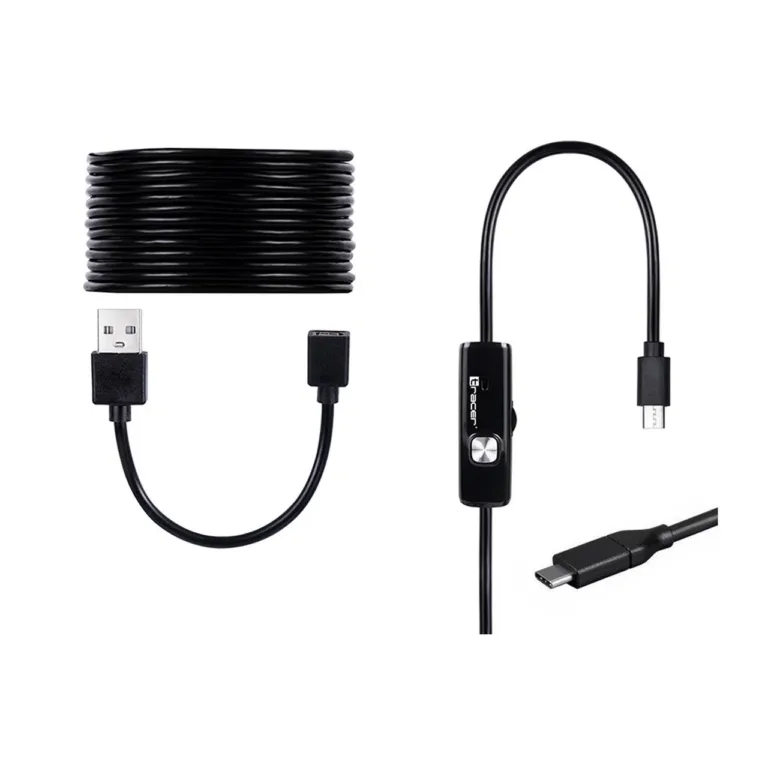 Tracer TRAKAM46629 8 mm IP67 veekindel tööstuslik endoskoop 70° vaatenurgaga, 5 m USB-kaabliga