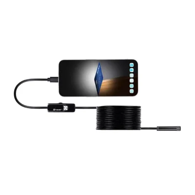 Tracer TRAKAM46629 8 mm IP67 veekindel tööstuslik endoskoop 70° vaatenurgaga, 5 m USB-kaabliga