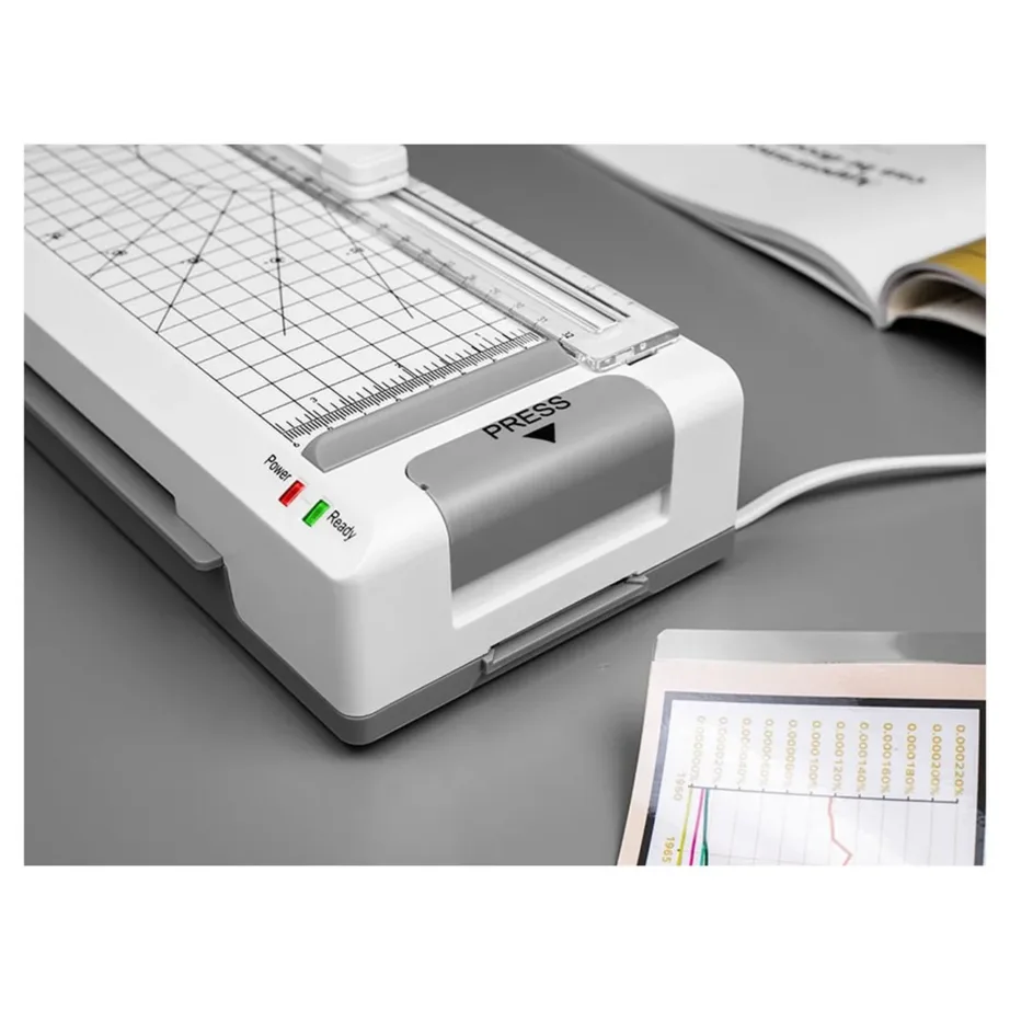 Tracer TRANIS47269 valge A4 külmkuum lamineerija 22 cm A4 lamineerimisala, 2 minutit eelsoojendusaega – 7