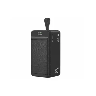 Tracer Vouge-8 80000mAh 22.5W QC+PD must universaalne akupank 2x USB-C, 3x USB-A, kuni 6 seadmele
