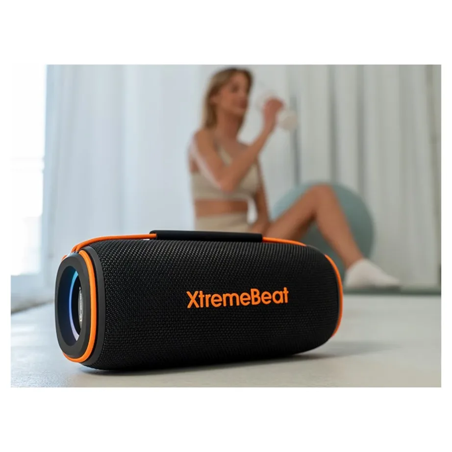 Tracer XtremeBeat Pro TRAGLO47543 40W must kaasaskantav Bluetooth 5.3 IPX6 stereo kõlar sisseehitatud mikrofoniga - 18