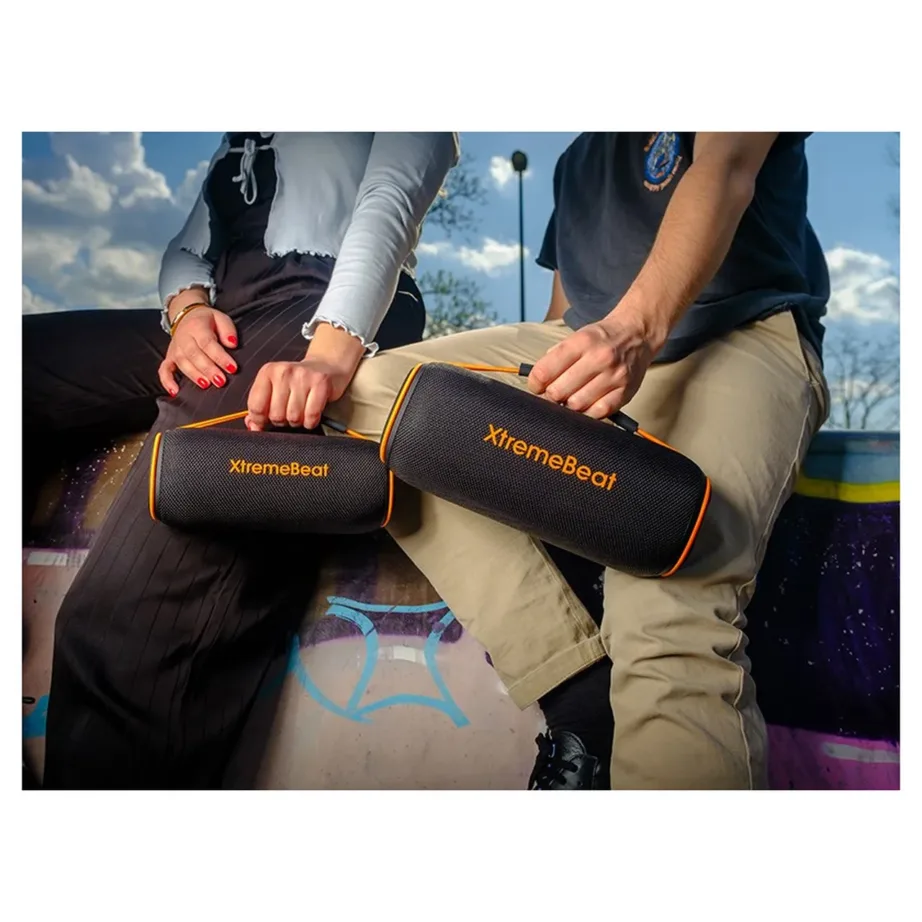 Tracer XtremeBeat Ultra TRAGLO47542 25 W IPX6 must kaasaskantav TWS Bluetooth 5.3 torukõlar mikrofoniga – 18