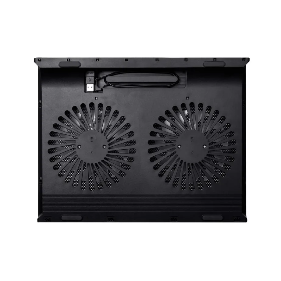 Trust 20104 17,3″ must USB-jahutusalus kahe ventilaatoriga sülearvutile LED-valgustusega – 6