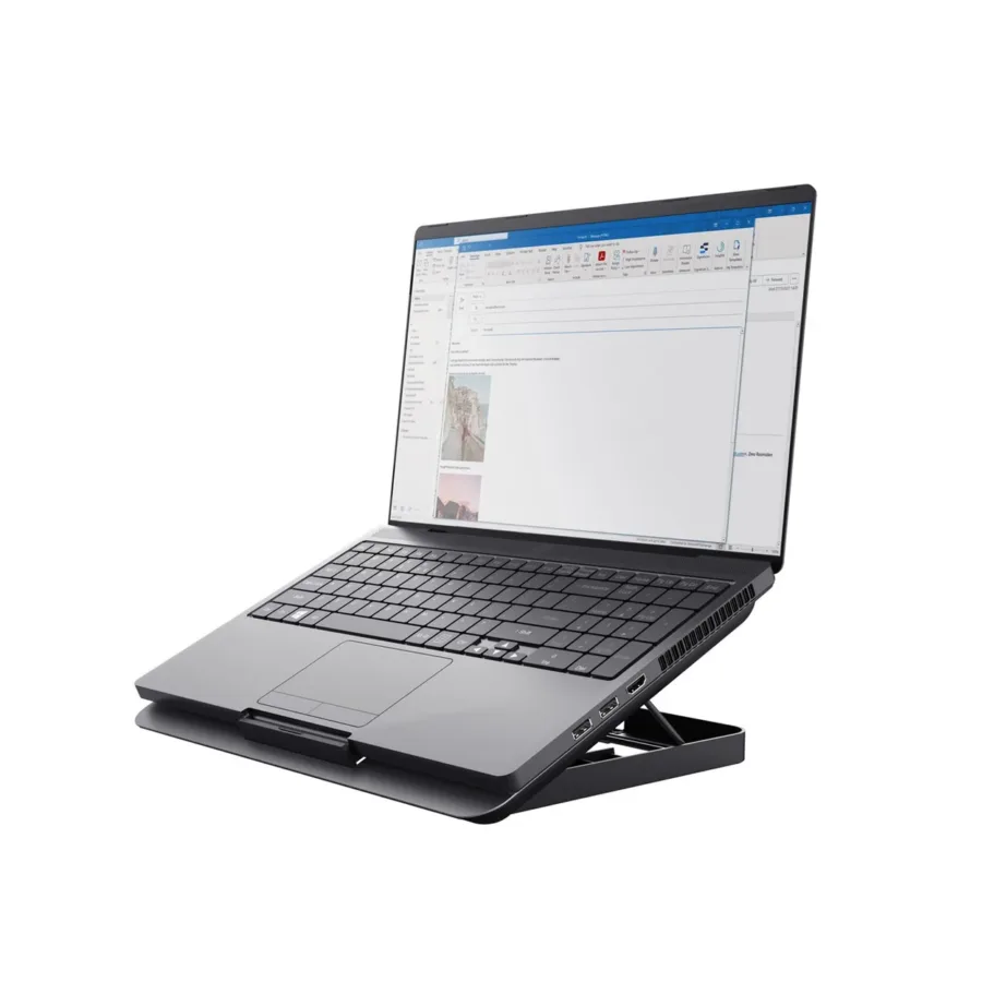 Trust Exto 24613 16″ sülearvuti jahutusalus, 18 cm ventilaator, ABS/alumiinium, reguleeritav kõrgus, hall – 2