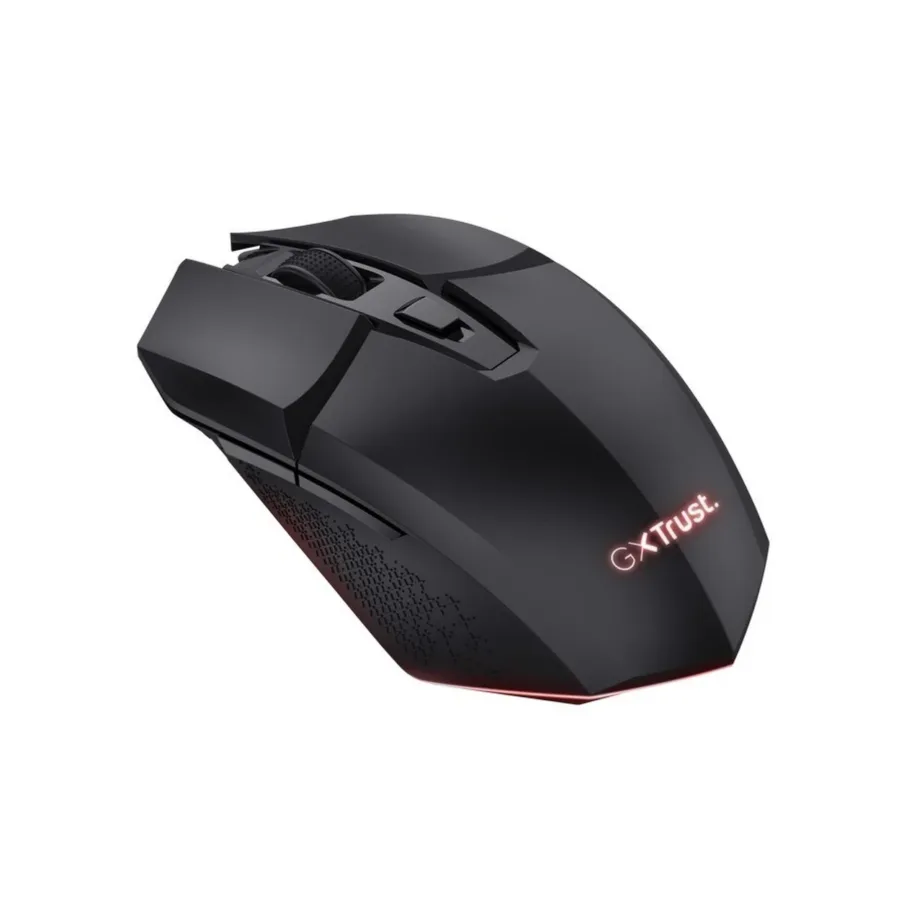 Trust GXT 110 Felox juhtmevaba laetav mängurihiir, 4800 DPI, 6 programmeeritavat nuppu, 4-värviline LED, must, USB-C, 80 h aku – 5