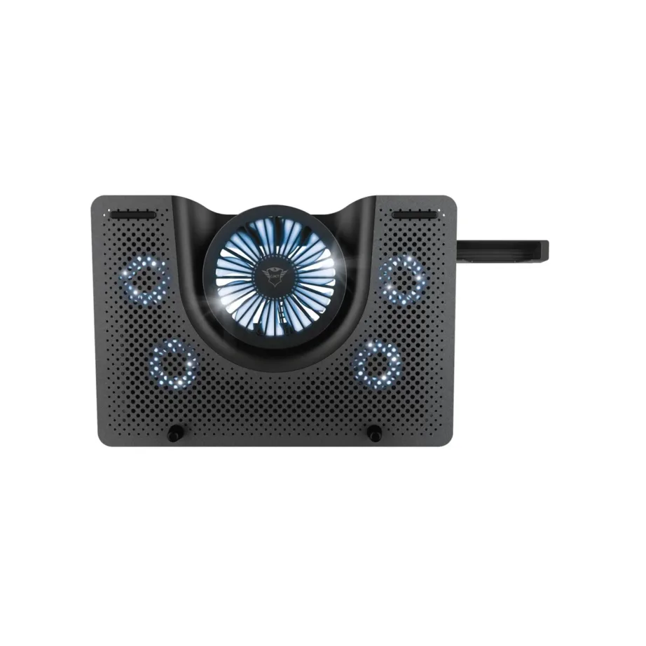 Trust GXT 1125 Quno 17″ alumiiniumist sülearvutialus viie ventilaatoriga, USB-toitega, must, 43,2 cm, reguleeritav – 15