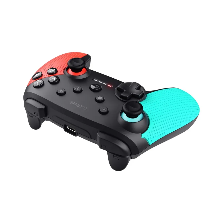 Trust GXT 1246B Muta 161 x 111 x 61 mm punane/sinine/must juhtmevaba Bluetooth mängupult Nintendo Switchi ja Switch Lite’i jaoks – 2