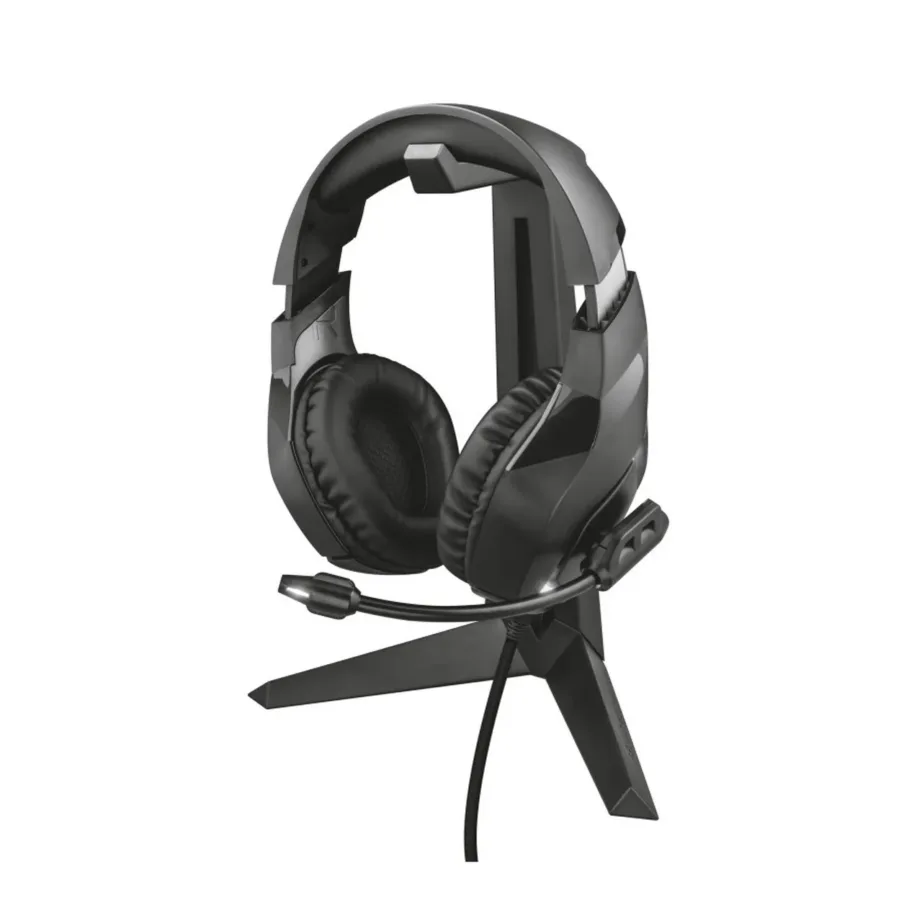 Trust GXT 260 Cendor 255 mm must kõrvaklappide hoidik, universaalne, plastik – 4