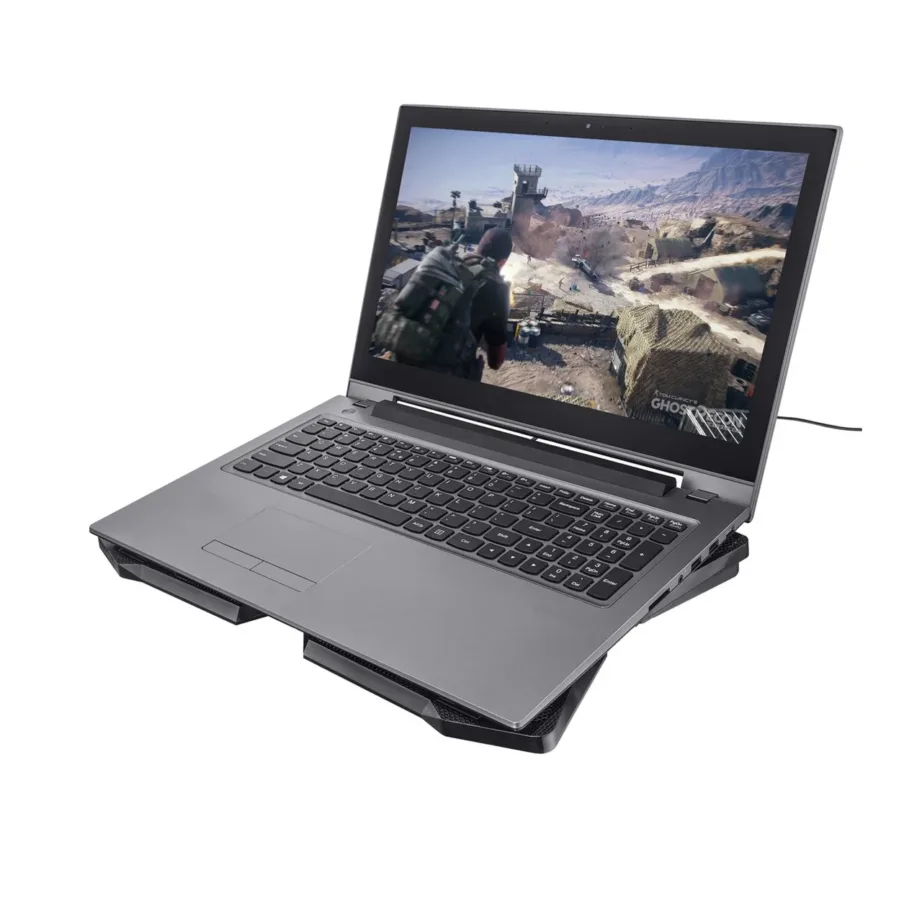 Trust GXT 278 17,3″ must USB-jahutusalus 4 ventilaatoriga sülearvutile, LED-valgustusega – 2