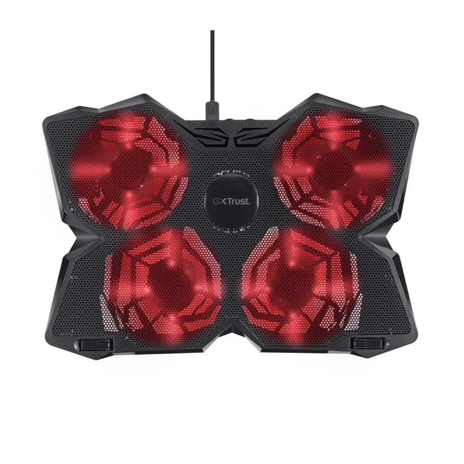 Trust GXT 278 17,3″ must USB-jahutusalus 4 ventilaatoriga sülearvutile, LED-valgustusega – 3