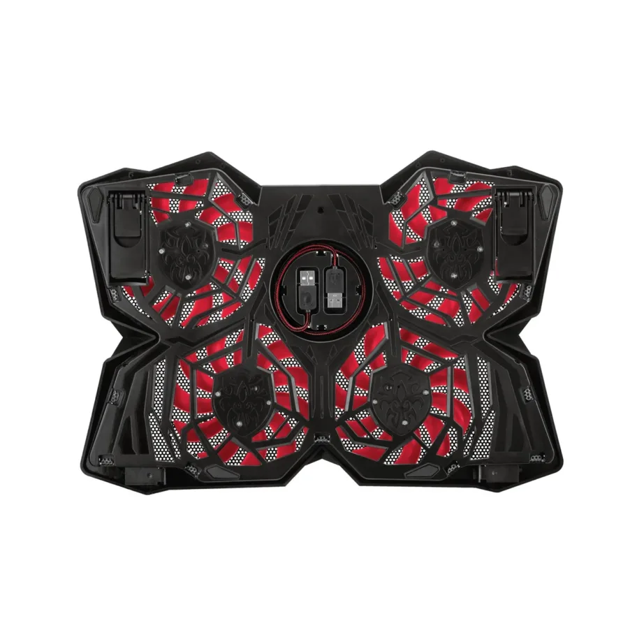 Trust GXT 278 17,3″ must USB-jahutusalus 4 ventilaatoriga sülearvutile, LED-valgustusega – 4