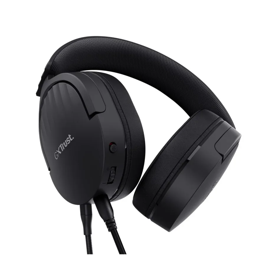 Trust GXT 489 Fayzo juhtmega mononaalne mänguripeakomplekt, 3,5 mm, eemaldatav mikrofon, ABS, 85% taaskasutatud plastist, must – 4