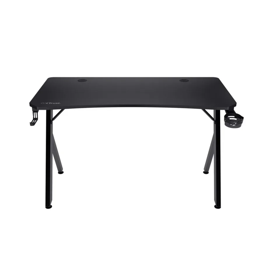 Trust GXT 700 Omnius 120x60x74 cm must metallraamiga mängurilaud pudelihoidja ja klapikonksuga – 3