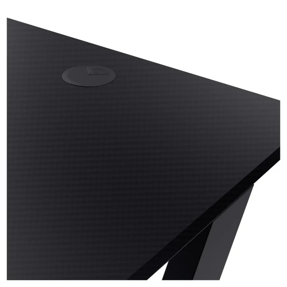 Trust GXT 700 Omnius 120x60x74 cm must metallraamiga mängurilaud pudelihoidja ja klapikonksuga – 8