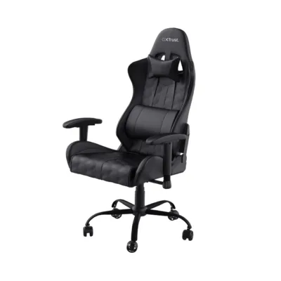 Trust GXT 708 Resto must 72 cm laiune universaalne mänguritool 150 kg metallraamiga, reguleeritava seljatoe ja käetugedega