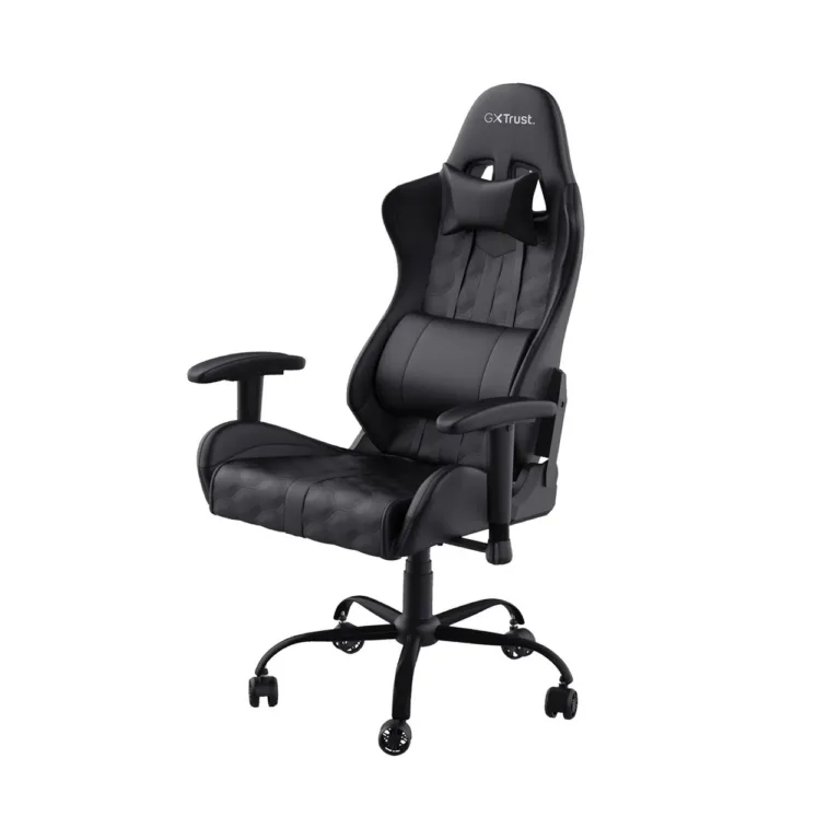 Trust GXT 708 Resto must 72 cm laiune universaalne mänguritool 150 kg metallraamiga, reguleeritava seljatoe ja käetugedega