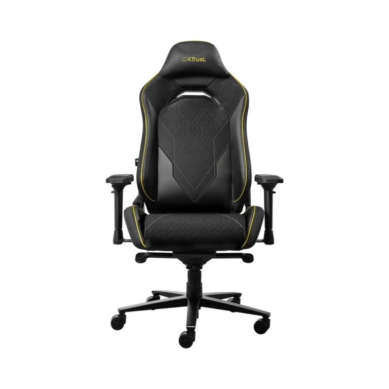 Trust GXT 721 Ruya Pro 710x750x1340 mm must PU-nahast 4D käetugedega mänguritool, max 195 cm/150 kg