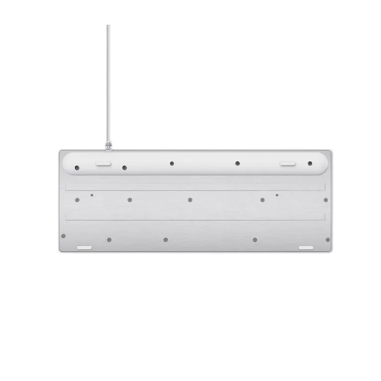 Trust GXT 833W Thado TKL 87-klahviline RGB LED valge mänguriklaviatuur, US QWERTY, juhtmega USB