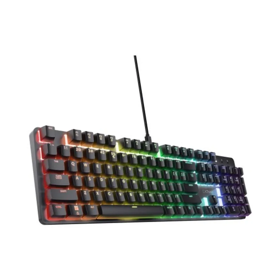 Trust GXT 871 Zora 440x136x33 mm must mehaaniline RGB USB mänguriklaviatuur, QWERTY US – 3