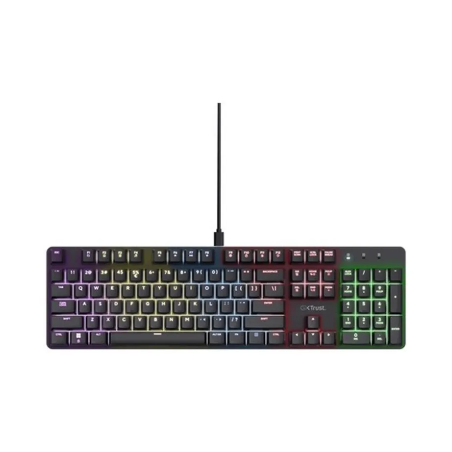 Trust GXT 871 Zora 440x136x33 mm must mehaaniline RGB USB mänguriklaviatuur, QWERTY US – 4