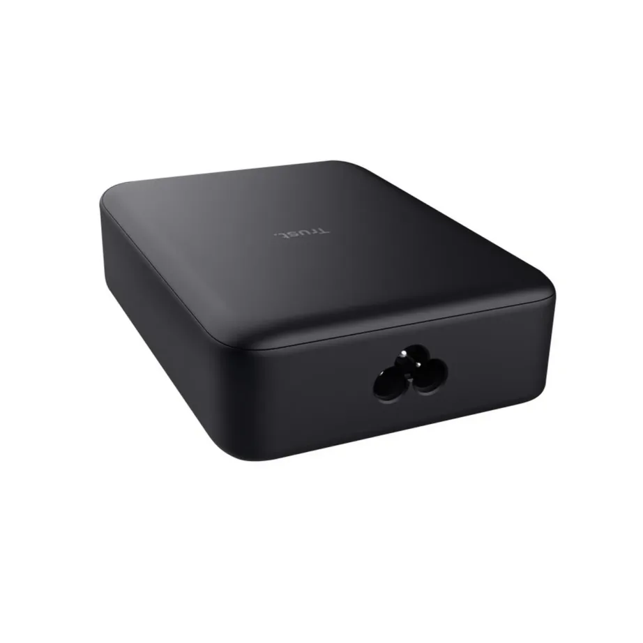 Trust Maxo 25413 must 4x USB-C PPS/PD3.0 lauakinnitusega GaN laadija (ABS/PC, 1 m kaabel) – 5