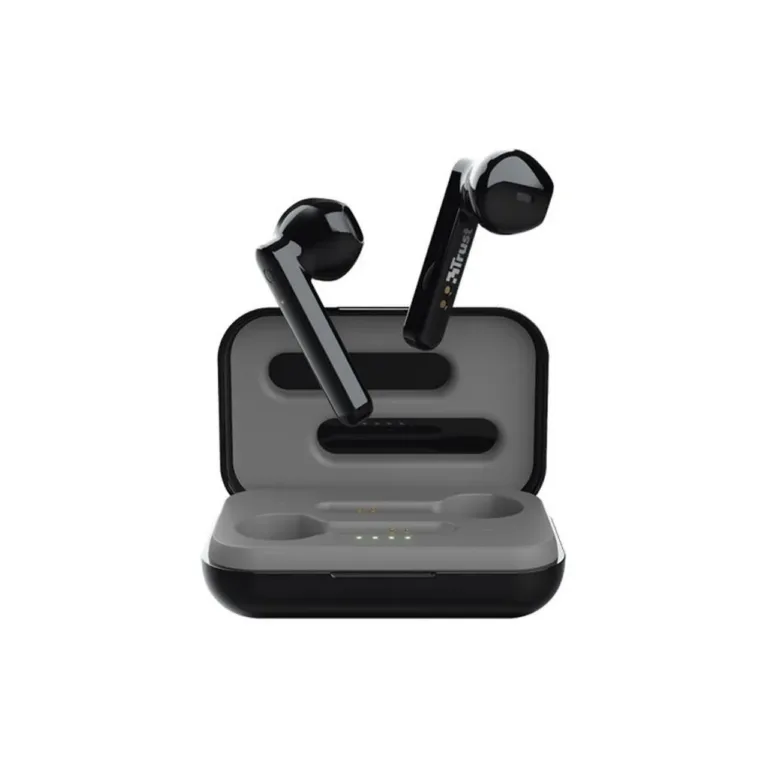 Trust Primo Touch 68x45x21 mm mustad juhtmevabad Bluetooth 5.0 in-ear kõrvaklapid mikrofoniga, laadimiskarbiga, 4 h tööaega (mudel 23712)