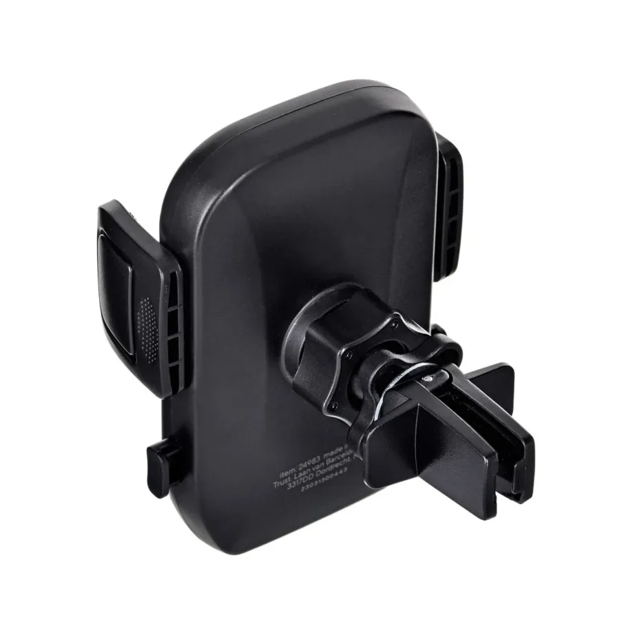 Trust Runo 80x60x115 mm must ABS autos telefonihoidik õhuavadele 4–7-tollistele nutitelefonidele – 7