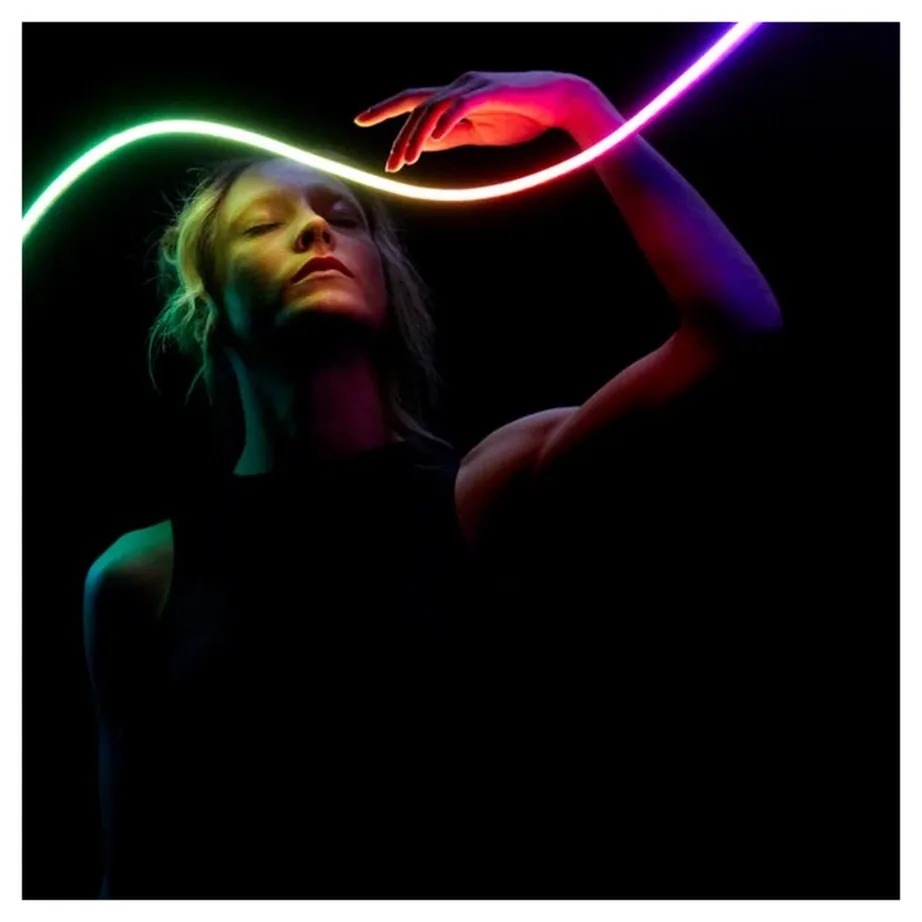 Twinkly Candies TWKC100RGB-G 6 m 100 RGB LED multivärvilised küünlakujulised nutijõulutuled, Wi-Fi, Bluetooth, USB-C, sisetingimustesse – 10